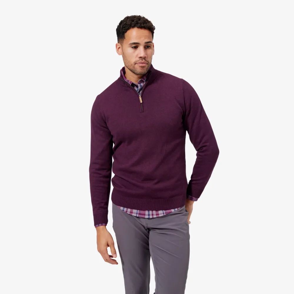 Cassady Quarter Zip | Mizzen + Main