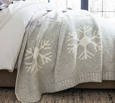 Let It Snow Blanket | Pottery Barn (US)