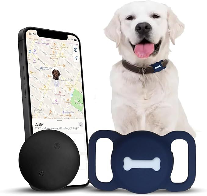 Dog Tracker, Smart Item Finder Tag, Pet Tracker with Collar Holder, No Monthly Fee MFi Certificat... | Amazon (US)