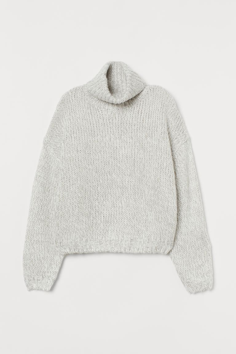 Chunky-knit Turtleneck Sweater | H&M (US)
