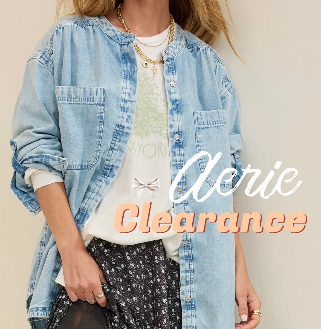 Aerie’s Sale right now and they have some good pieces! Take a peek 👀 



#LTKSpringSale #LTKSaleAlert #LTKSeasonal