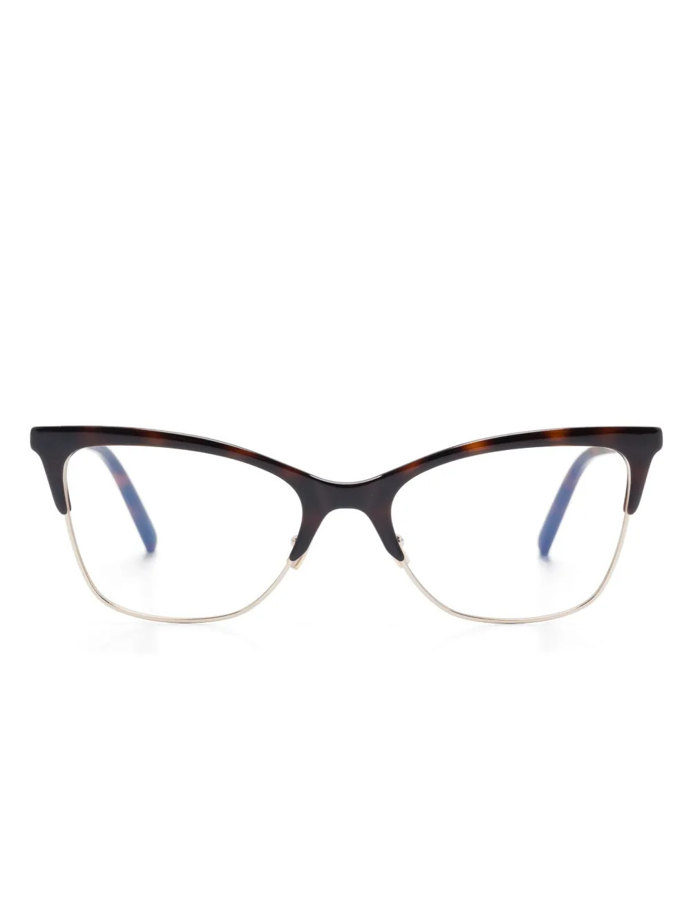 Saint Laurent Eyewear SL 769 glasses - Brown | Farfetch Global