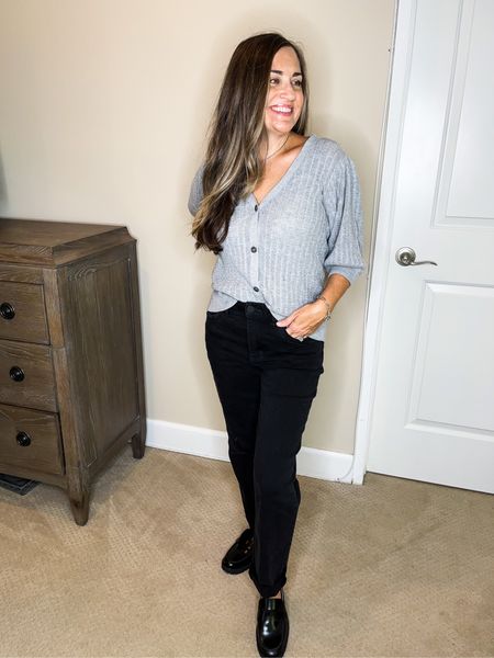 Short sleeve cardigan back in stock! Perfect for spring & transitional wardrobe. 
.
.
Target style, target finds, gray sweater, light weight cardigan, everyday look, wfh, work outfit 

#LTKworkwear #LTKFind #LTKshoecrush