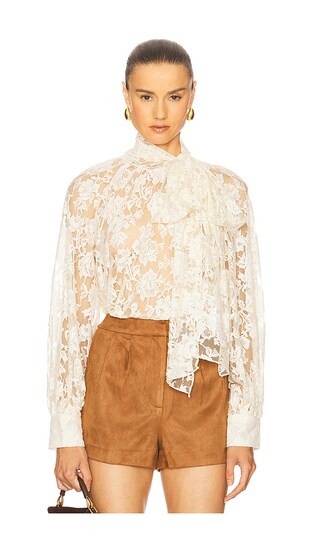Cinthia Top in Vintage Cream | Revolve Clothing (Global)