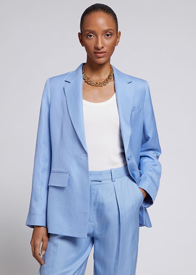 Relaxed Cut-Away Tailored Blazer | & Other Stories US