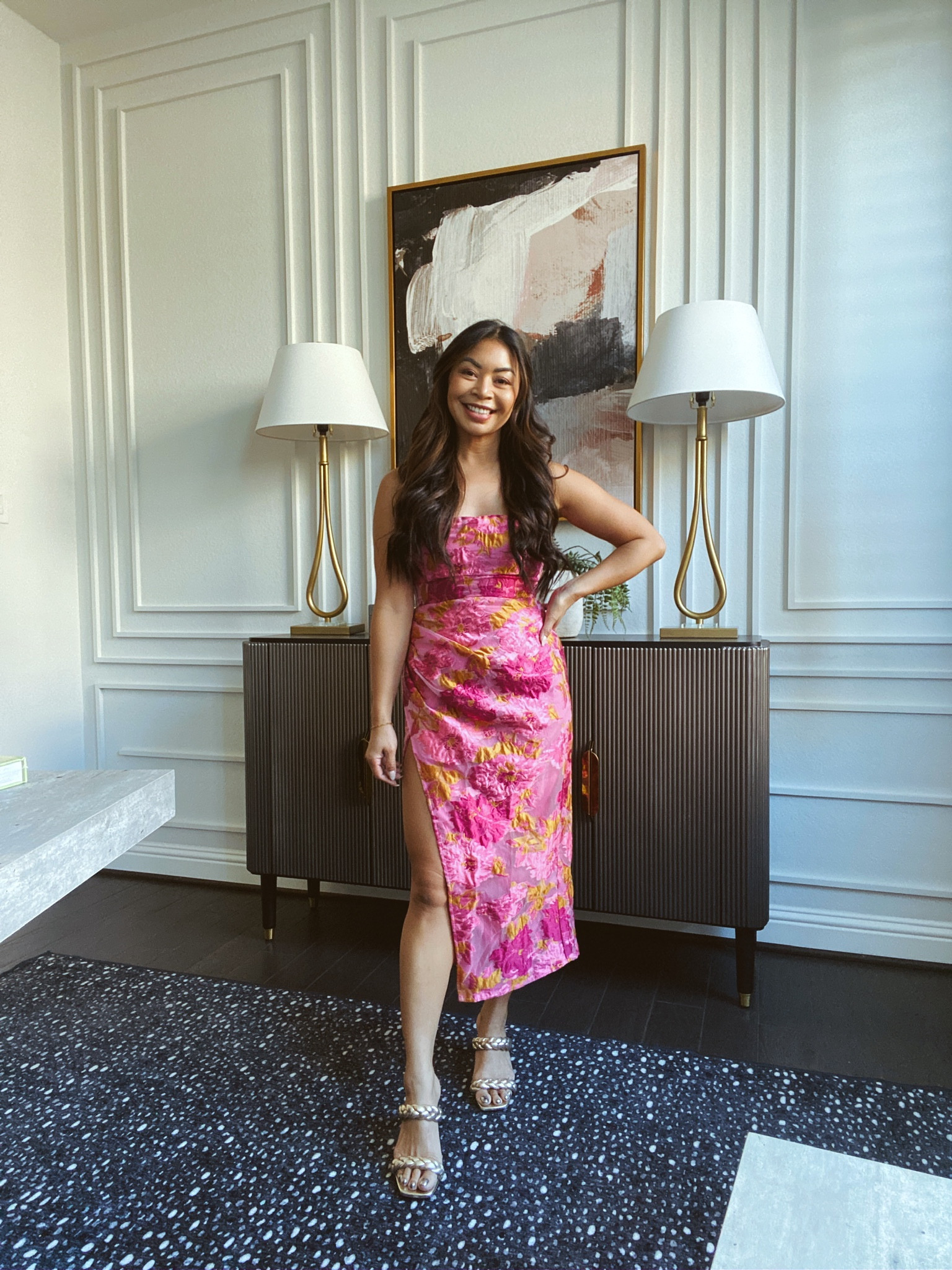 The Brailey Midi Dress from Showpo is perfect for a garden wedding guest dress! I’m wearing a size 6 and would recommend sizing up if you’re in between sizes! 

#LTKstyletip #LTKsalealert