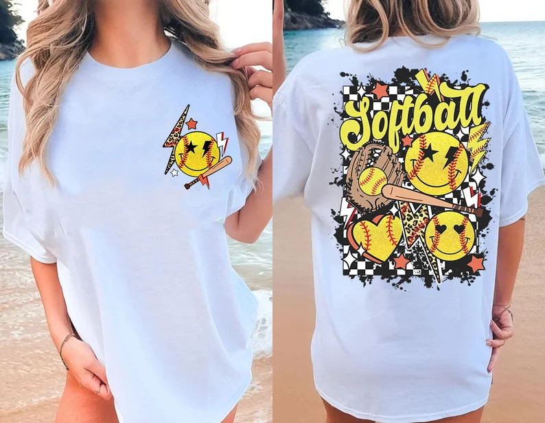 Vintage Softball Shirt Softball Matching Pocket Shirt Retro - Etsy | Etsy (US)