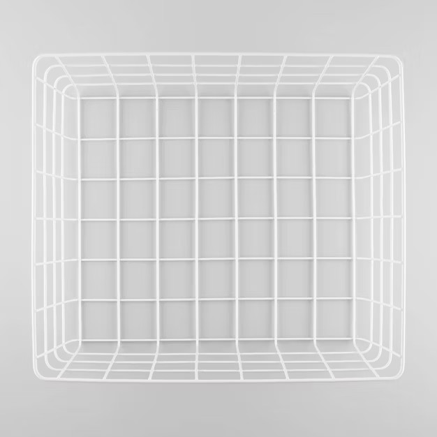 13" Rectangular Wire Decorative Basket - Brightroom™ | Target
