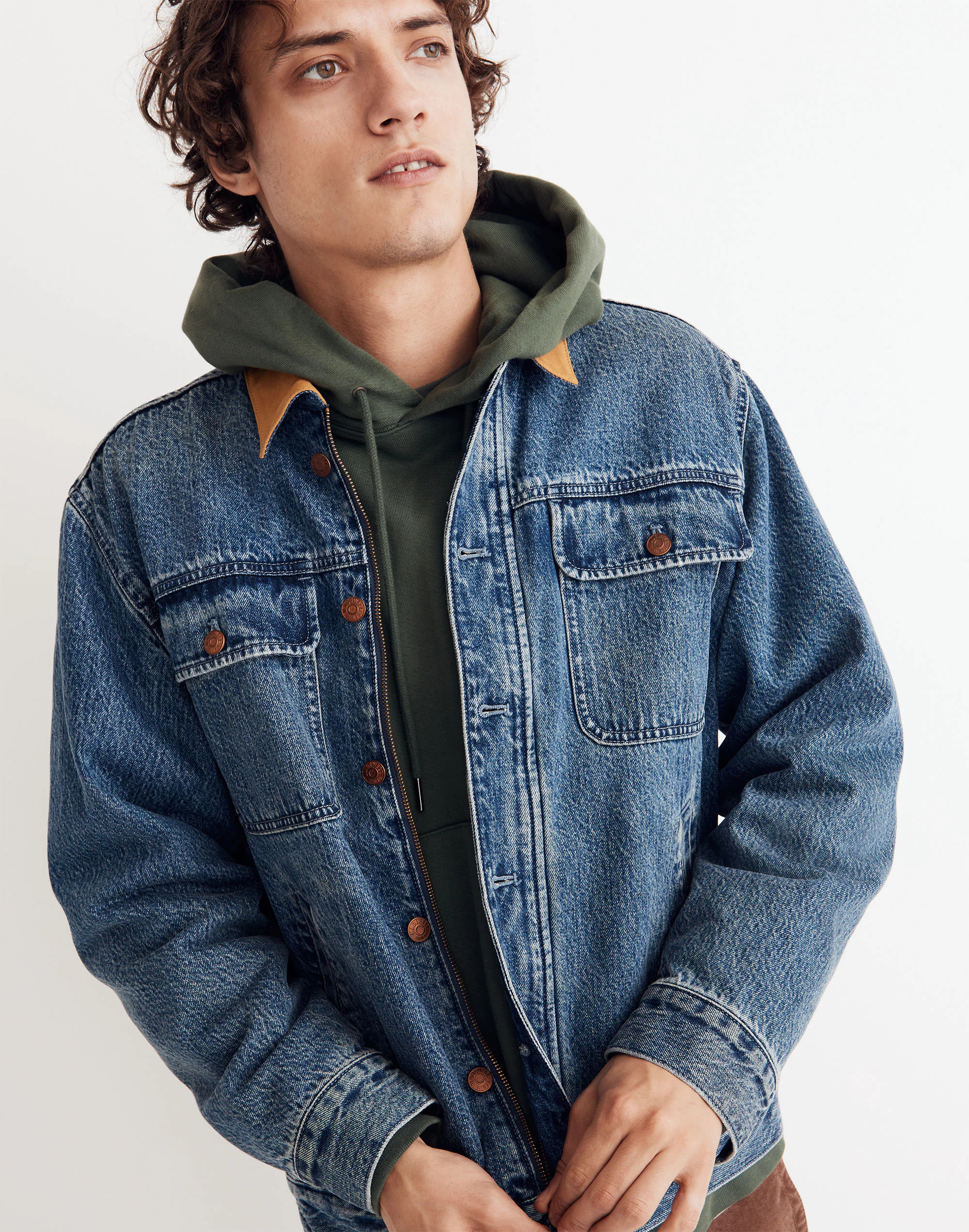 Easy Denim Shirt-Jacket | Madewell