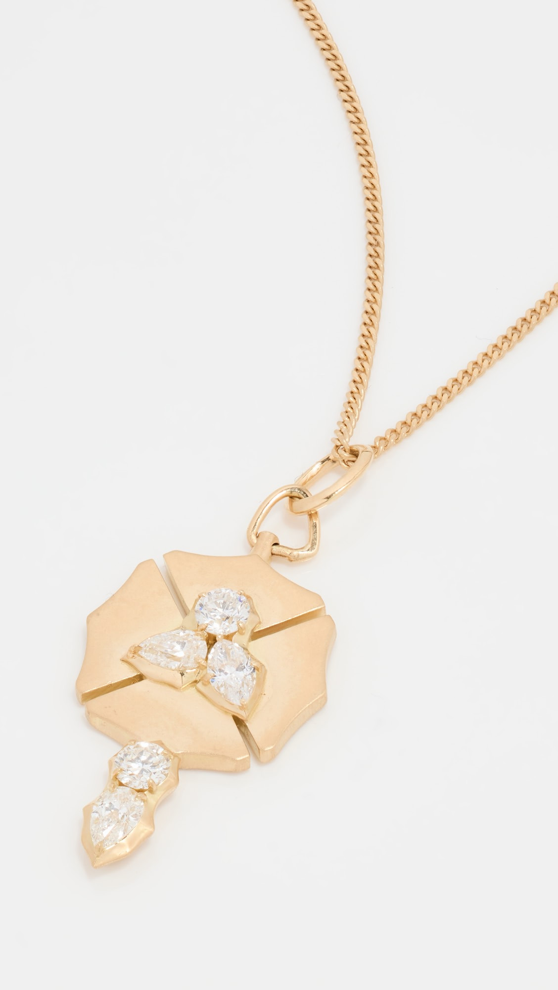 19k Poppy Key Charm and Chain Necklace | Shopbop
