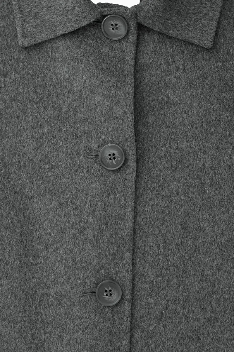 BOXY-FIT DOUBLE-FACED WOOL JACKET | COS UK