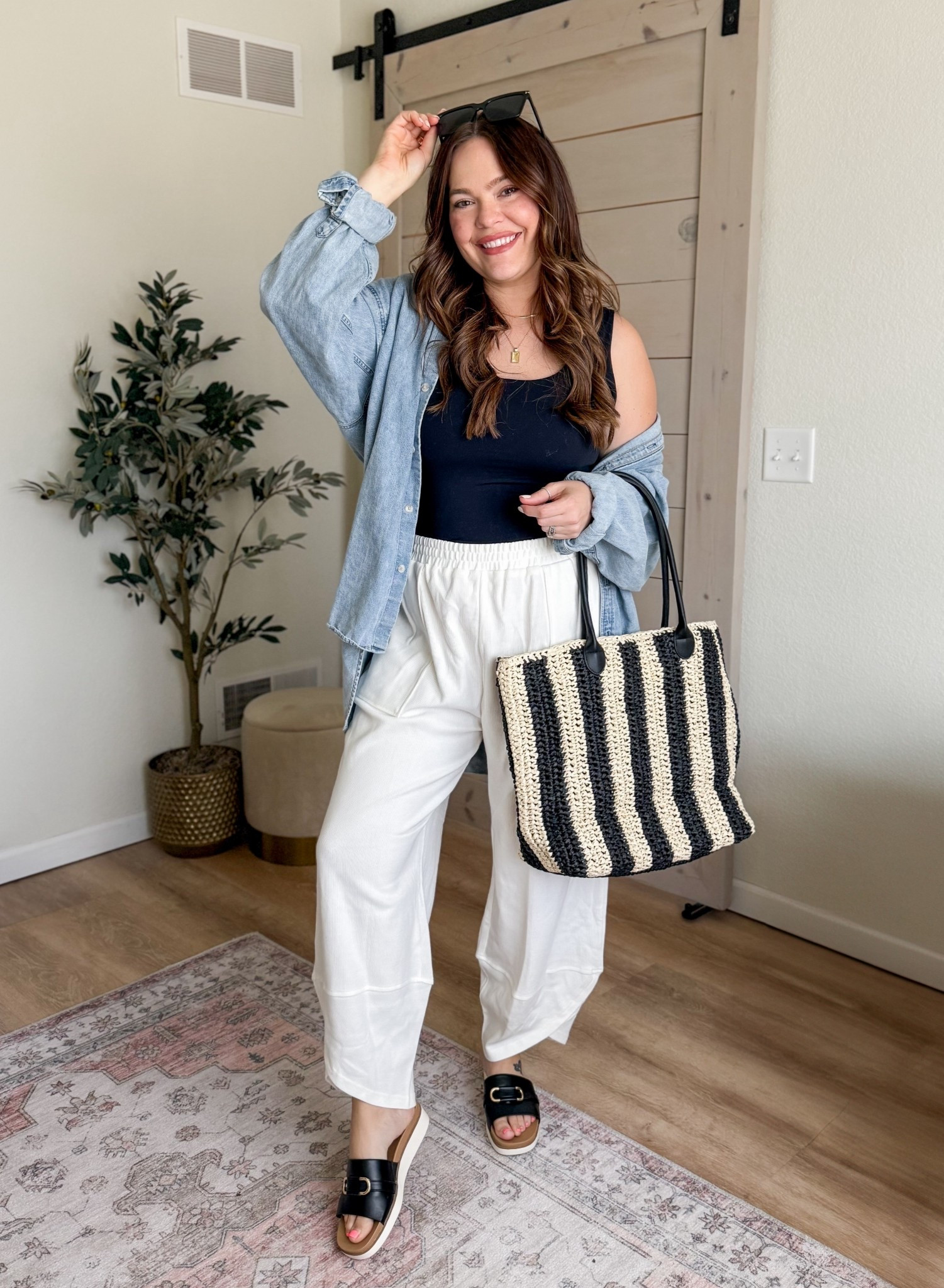 The best outfit and worn on repeat // sized up in shirt but get your true size because it’s sooo oversized / the rest is true to size 

#LTKdayinmylife #LTKMidsize #LTKgrwm