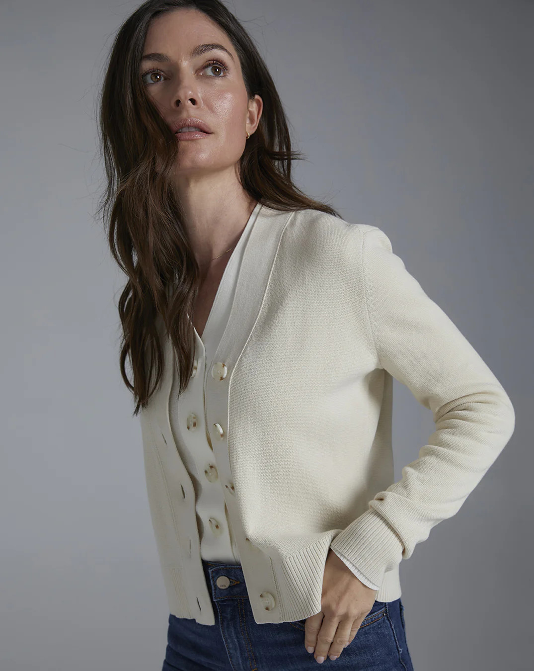 The Perry Cotton Cardigan | State of Cotton NYC