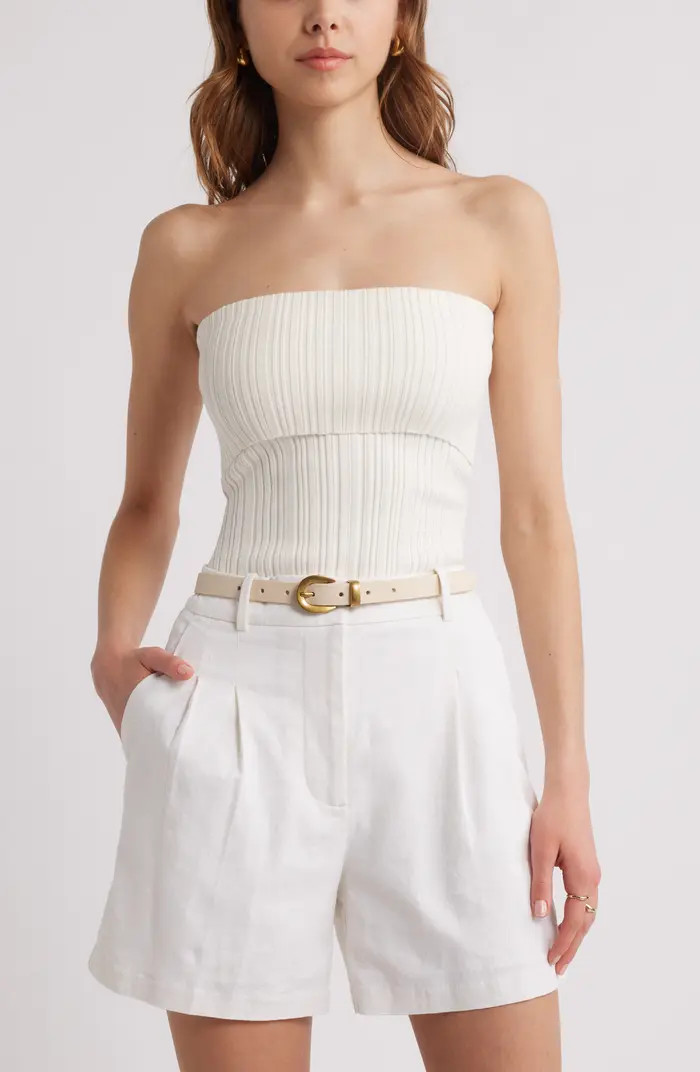 Open Edit Rib Tube Top | Nordstrom | Nordstrom
