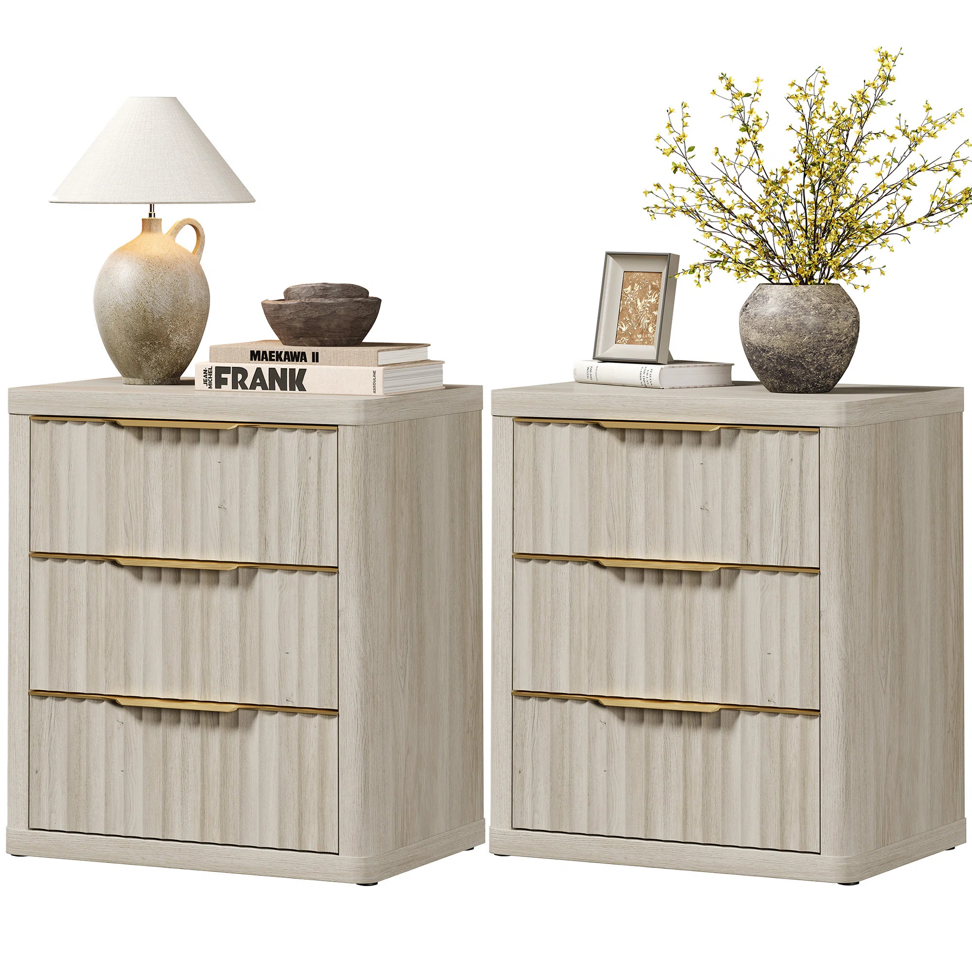 3-Drawer Nightstand | Wayfair North America