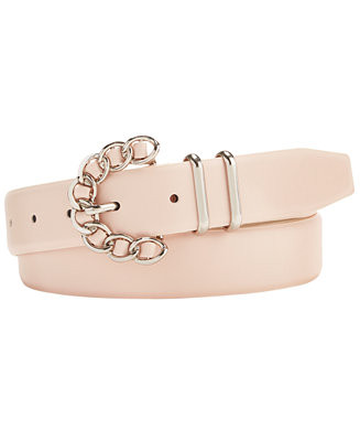 Steve Madden Chain-Buckle Belt & Reviews - Handbags & Accessories - Macy's | Macys (US)