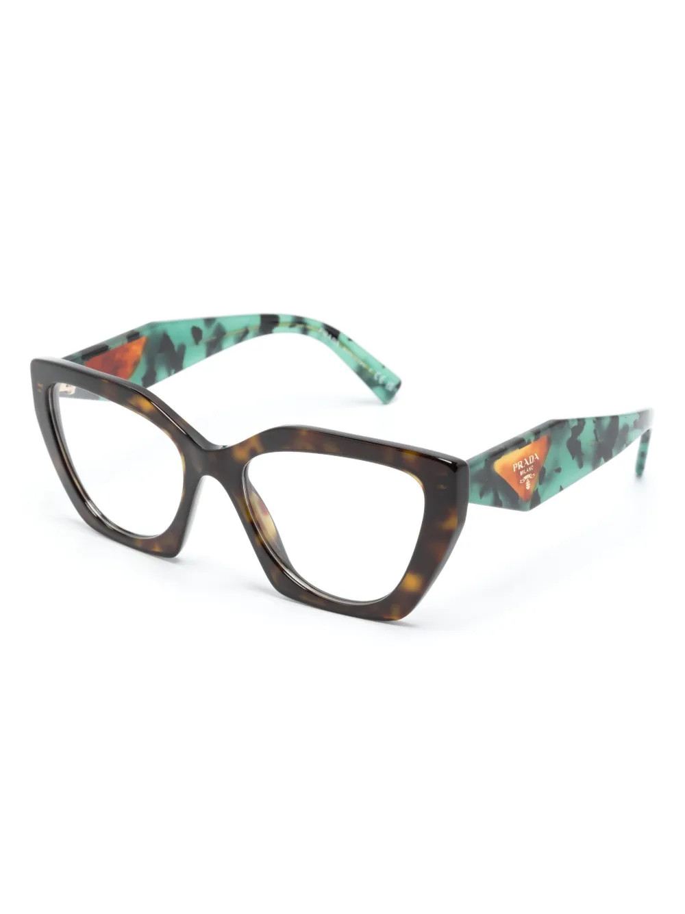 PR 09YV square-frame glasses | Farfetch Global