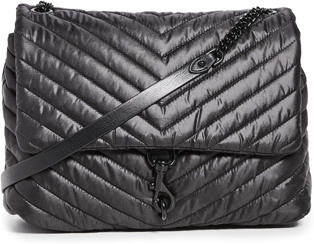 Rebecca Minkoff Women's Edie Nylon Jumbo Shoulder | Amazon (US)