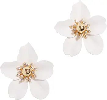 Oversize Orchid Earrings | Nordstrom