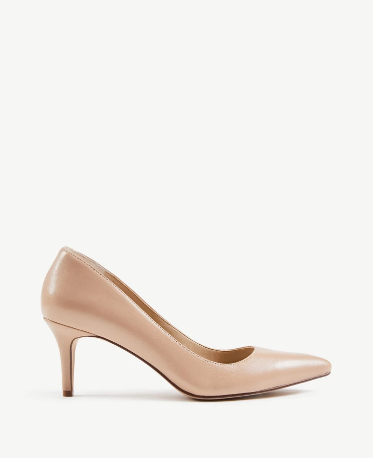 Eryn Leather Pumps | Ann Taylor (US)