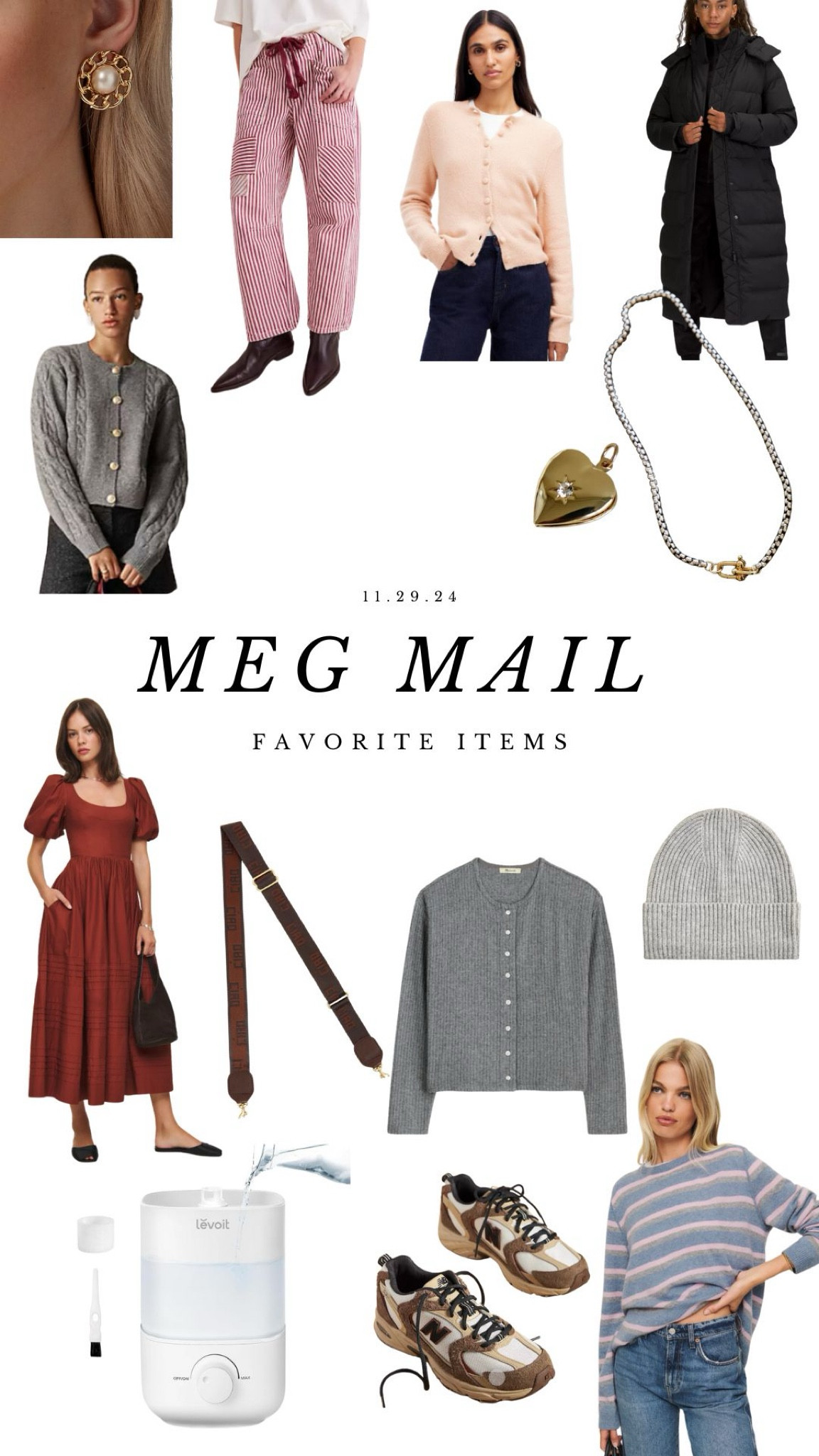 MEG MAIL | 11.26.24
everything linked 🫶🏻

#LTKStyleTip #LTKGiftGuide