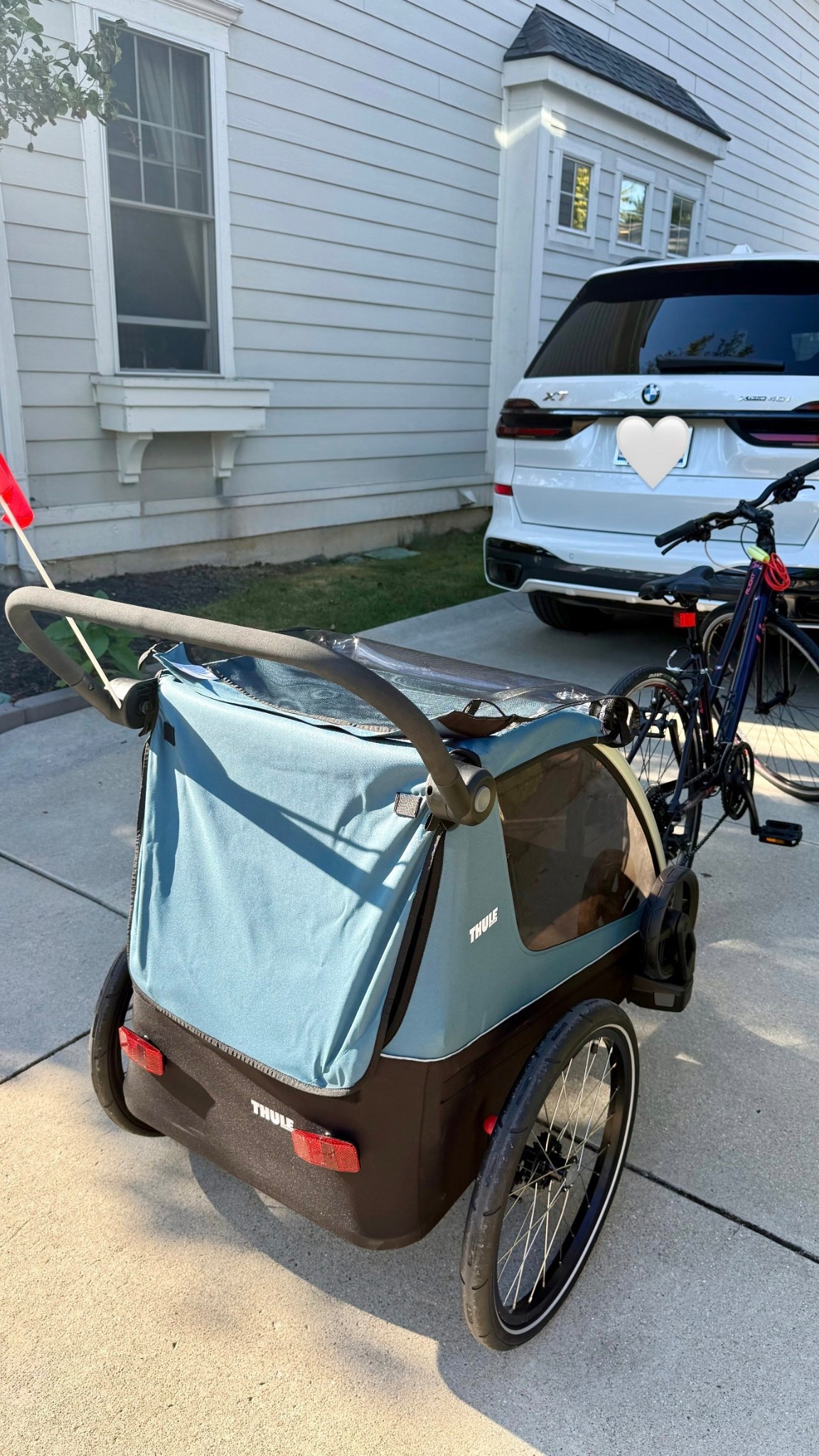 bike trailer 🚴🏻‍♀️ 
it can also turn into a stroller! 


#LTKFamily #LTKKids #LTKActive