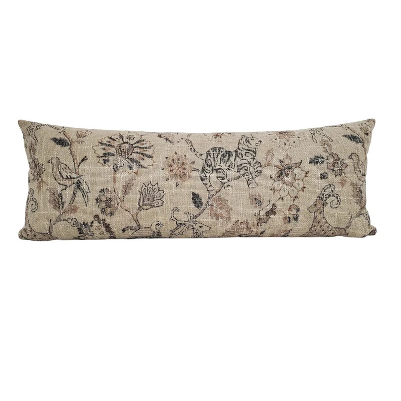 Ballard Designs Gazella Pillow Cover in Toast - Bolster Pillow Cover - Decorative Throw Pillow Co... | Etsy (US)