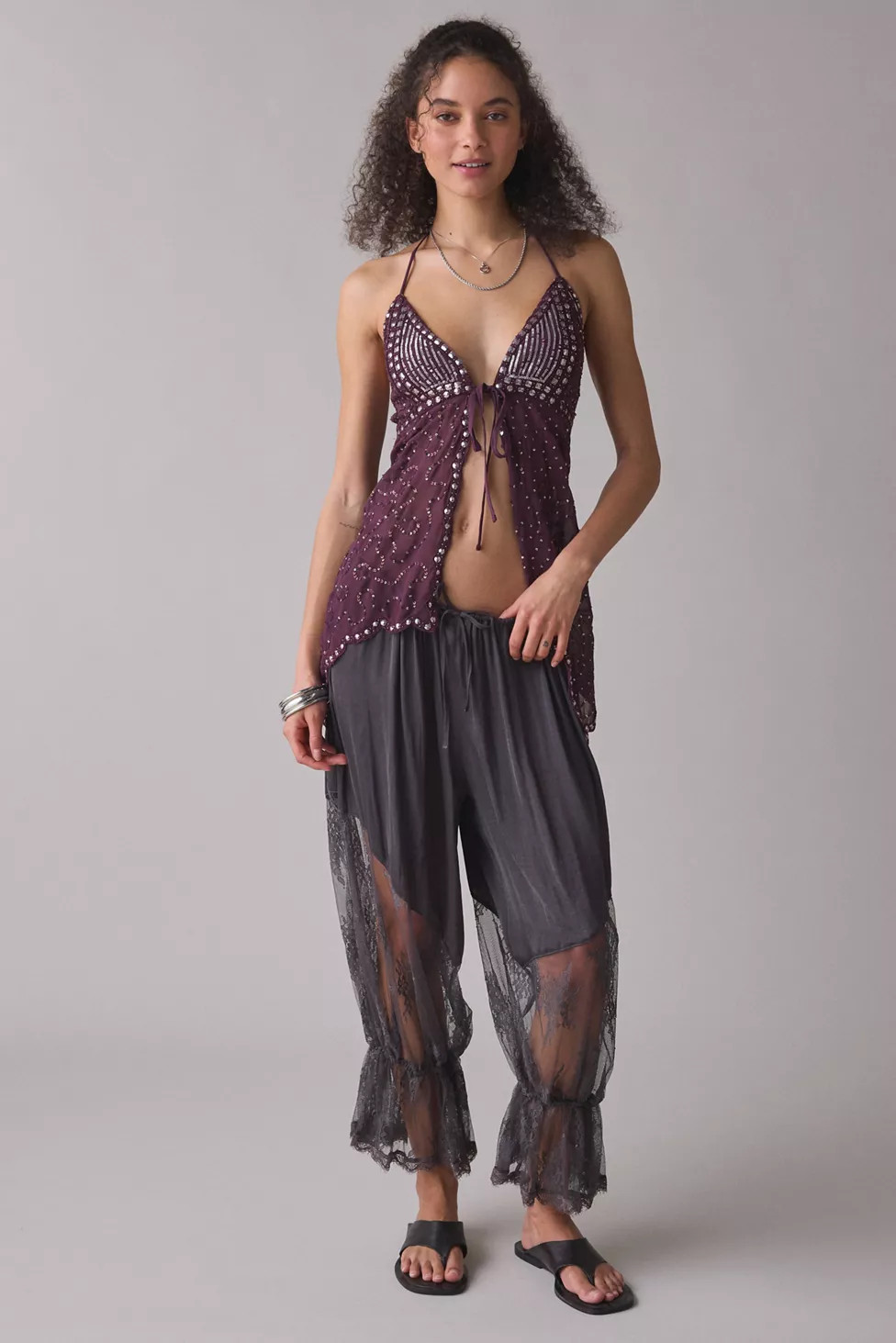 Out From Under Milla Lace Trim Bloomer Pants | Urban Outfitters (US and RoW)