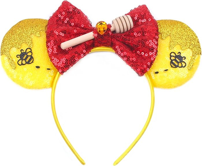 MADO Mouse Ears Headbands - Whimsical Park Accessory for Women, Girls, and Boys | Amazon (US)