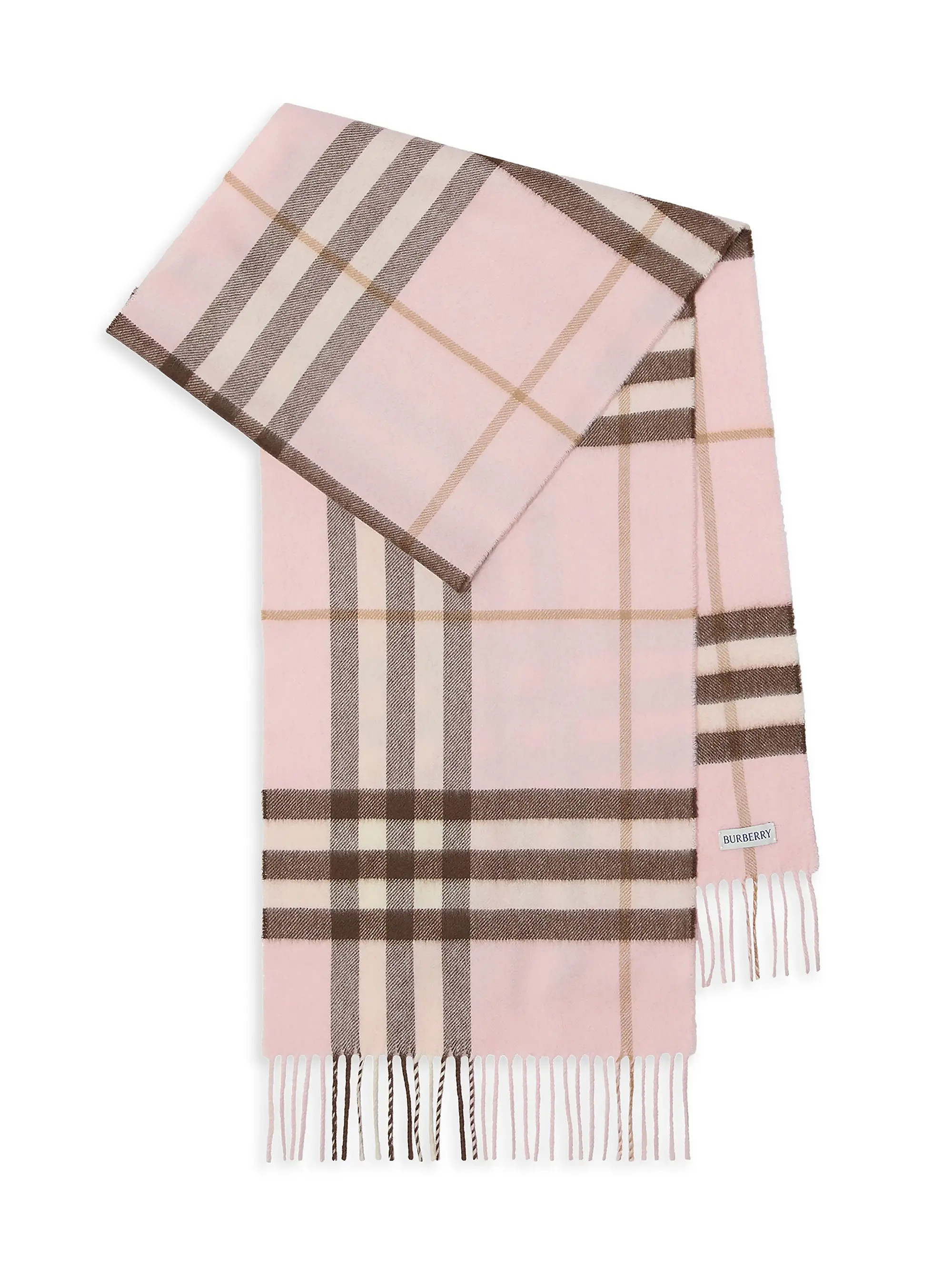 Burberry Check Cashmere Scarf | Saks Fifth Avenue | Saks Fifth Avenue