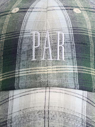 Gap × Malbon Linen-Cotton Logo Plaid Baseball Hat | Gap (US)