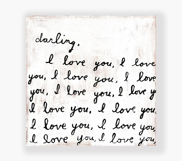 Letter For You Wall Art | Pottery Barn Kids