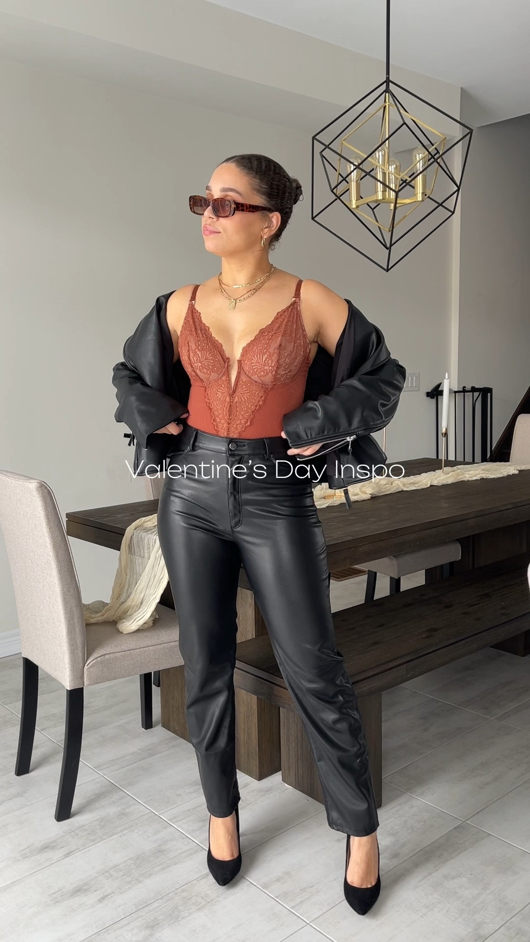I think I’ve found the perfect teddy bodysuit from Amazon! It’s lightly lined so you don’t have to worry about anything showing! Paired with the perfect pair of leather pants from Dynamite Clothing! Would you wear this for Valentines Day? 

#LTKFind #LTKcurves #LTKstyletip
