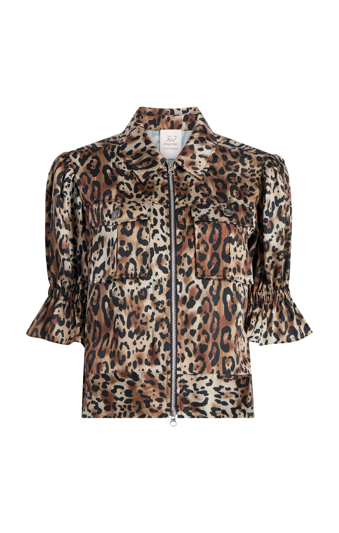 Leopard Holly Jacket | Cinq à Sept