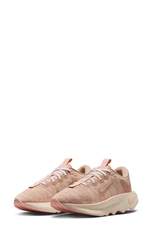 Nike Motiva Walking Shoe in Linen/Linen/Coral/Milk at Nordstrom, Size 7 | Nordstrom