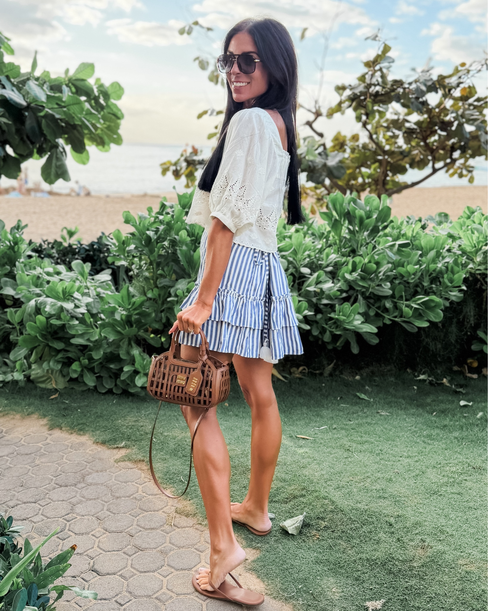 This little bustle skirt is the cutest thing ever!
Vacation style 

#LTKTravel #LTKootd #LTKSeasonal