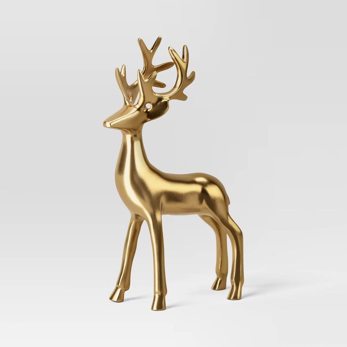 Christmas Standing Deer Gold - Threshold™ | Target