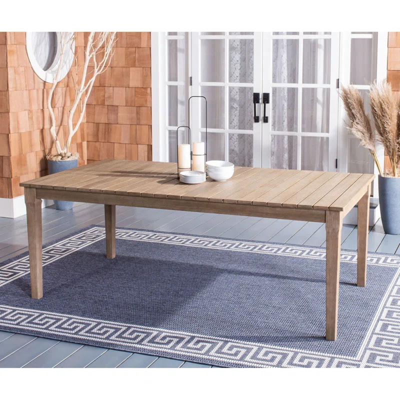 Duchene Eucalyptus Solid Wood 4 - Person Dining Table | Wayfair North America