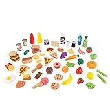 KidKraft 65Pc Pretend Play Food Set Playset | Amazon (US)