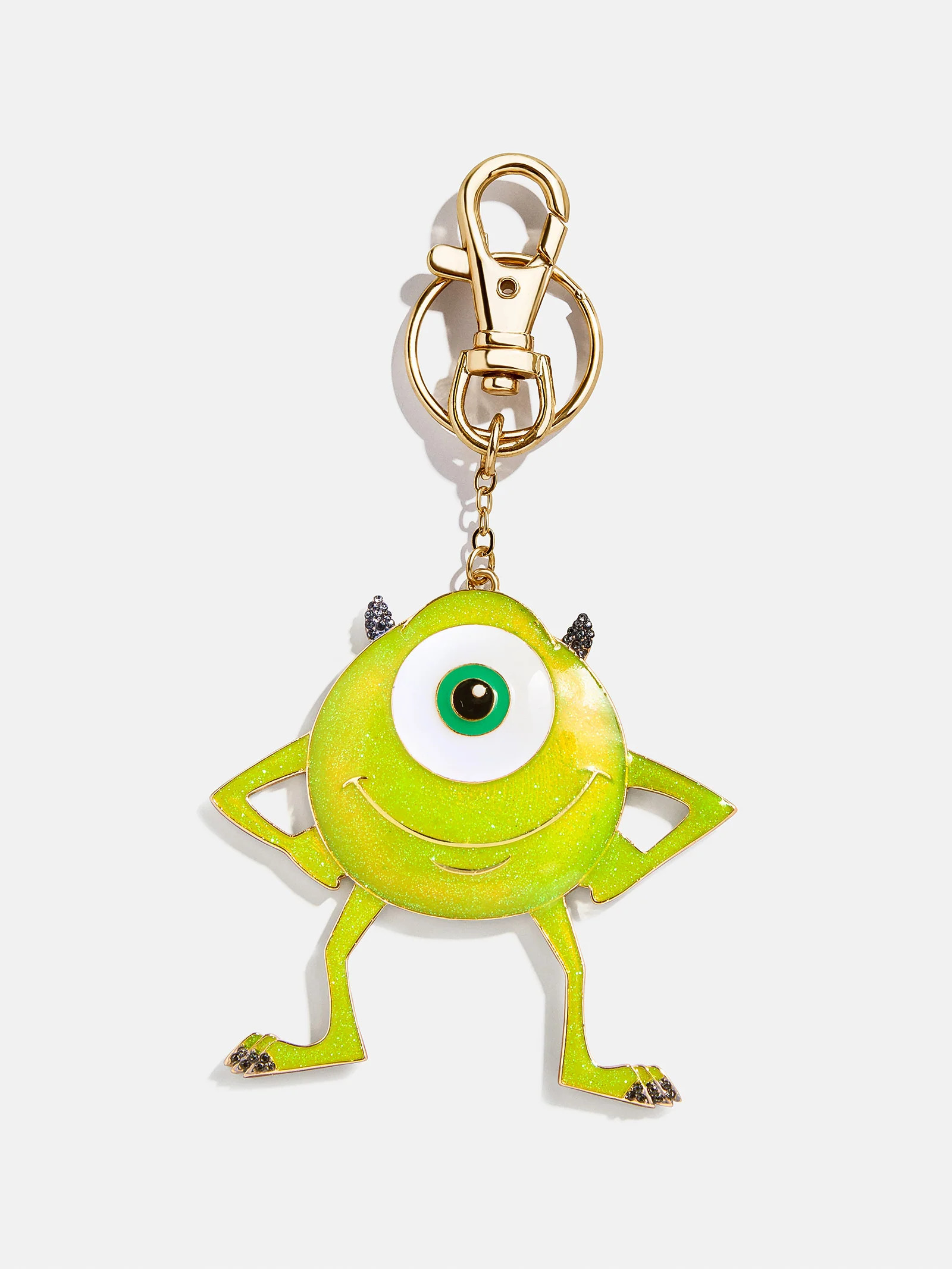 Disney Monsters Inc Pixar 2D Bag Charm - Mike Wazowski Bag Charm | BaubleBar