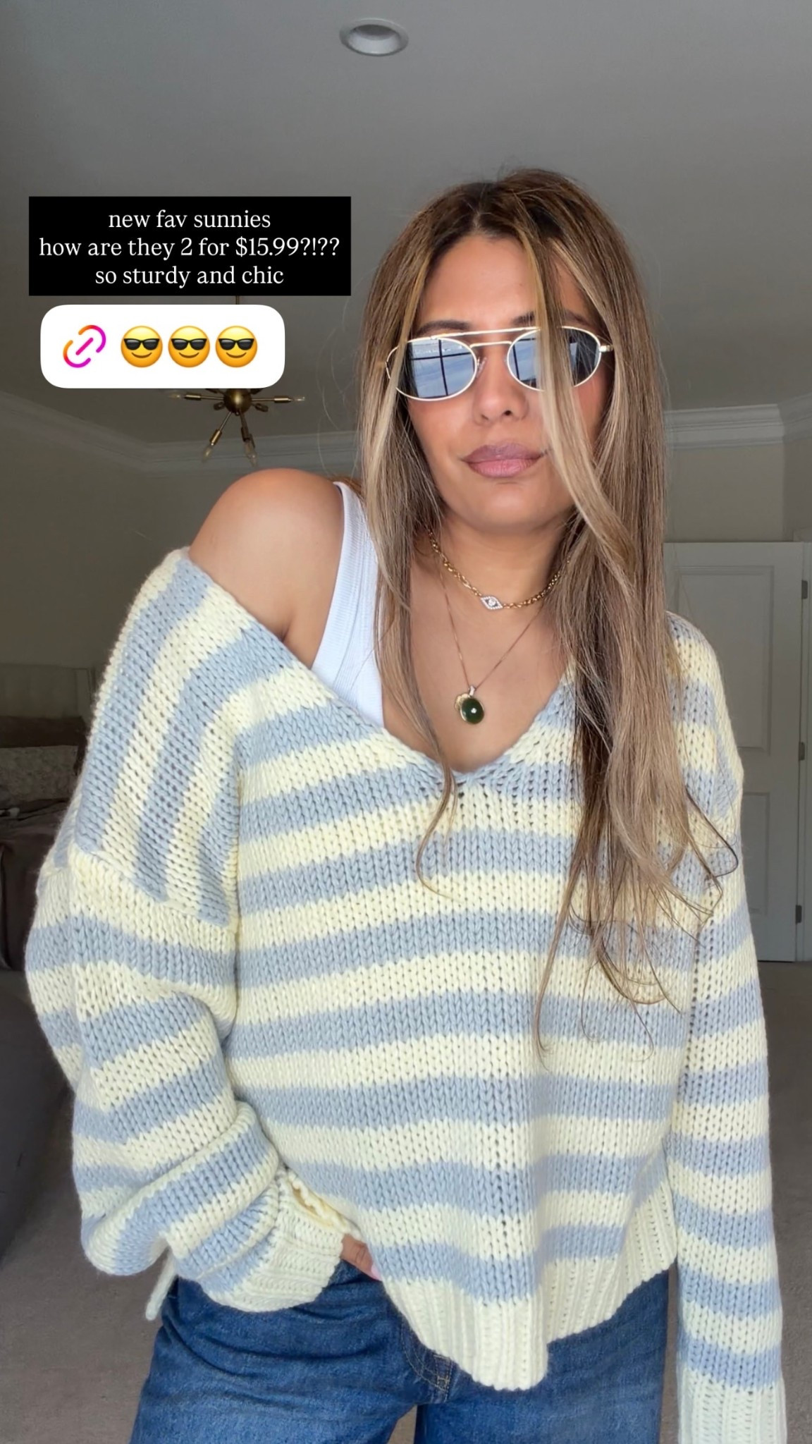 new fav sunnies 
how are they 2 for $15.99?!??
so sturdy and chic