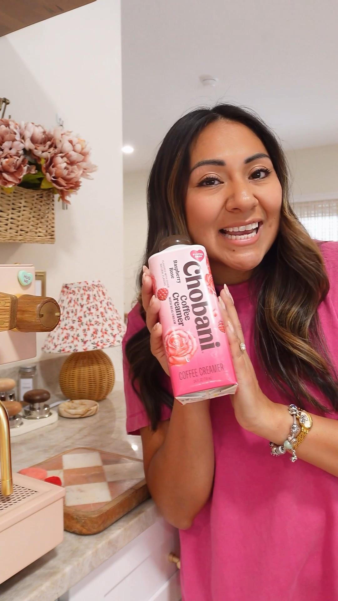 #ad  You guys, this @chobani creamer blew my mind and the best way possible. I honestly thought it was not gonna taste good but it really is delicious. Do not let the rose flavor scare you because paired with raspberry, this flavor combo is super yummy! 

Available at @Target now through 2/14, so run and try it! 

I linked the creamer here, so you can shop it directly. 

#TargetPartner #ChobaniCreamer #coffeereview #IcedCoffee #target