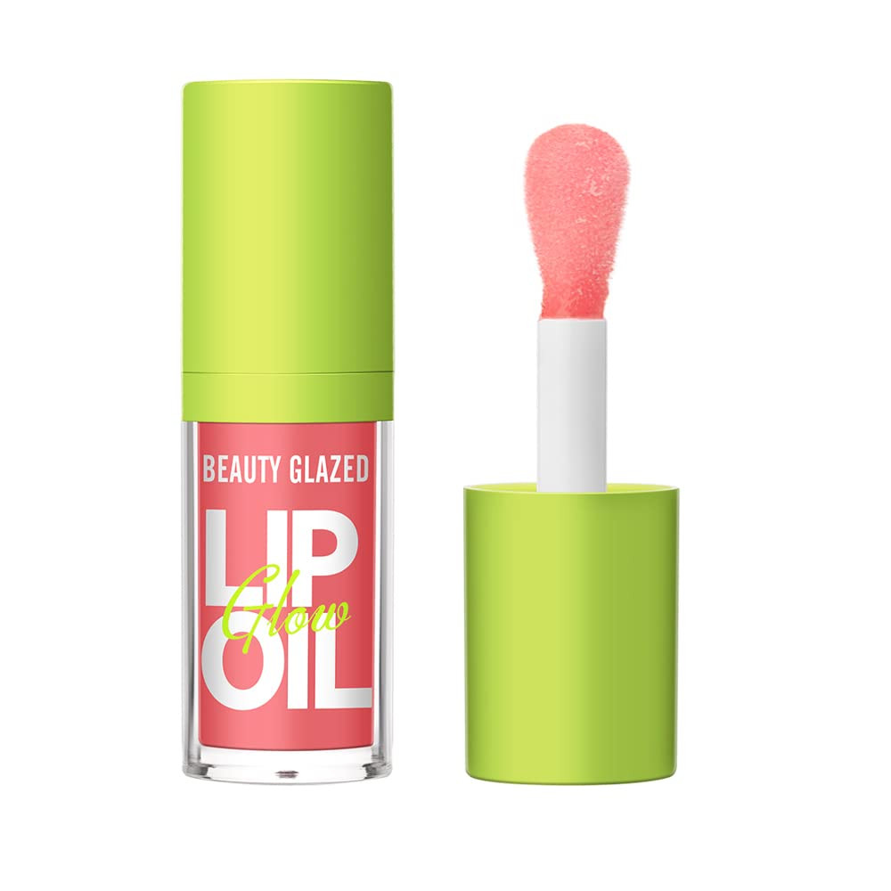 Beauty Glazed Big Brush Head Lip Oil, Ultra-Hydrating & Nourishing, Smooth Glossy Finish Lip Glow... | Amazon (US)