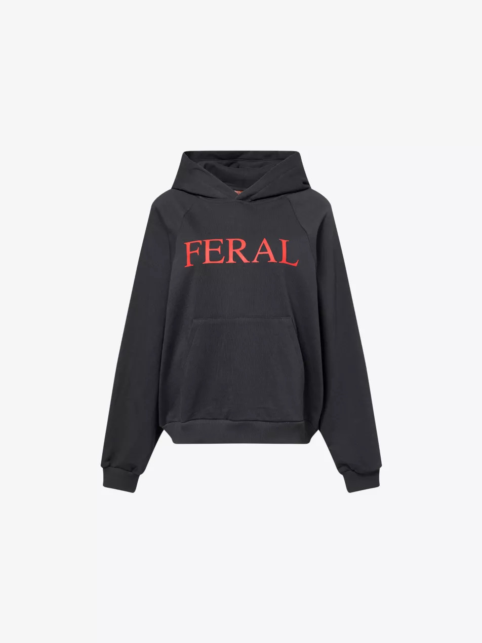 Feral Relaxed-Fit Cotton-Jersey Hoody | Selfridges