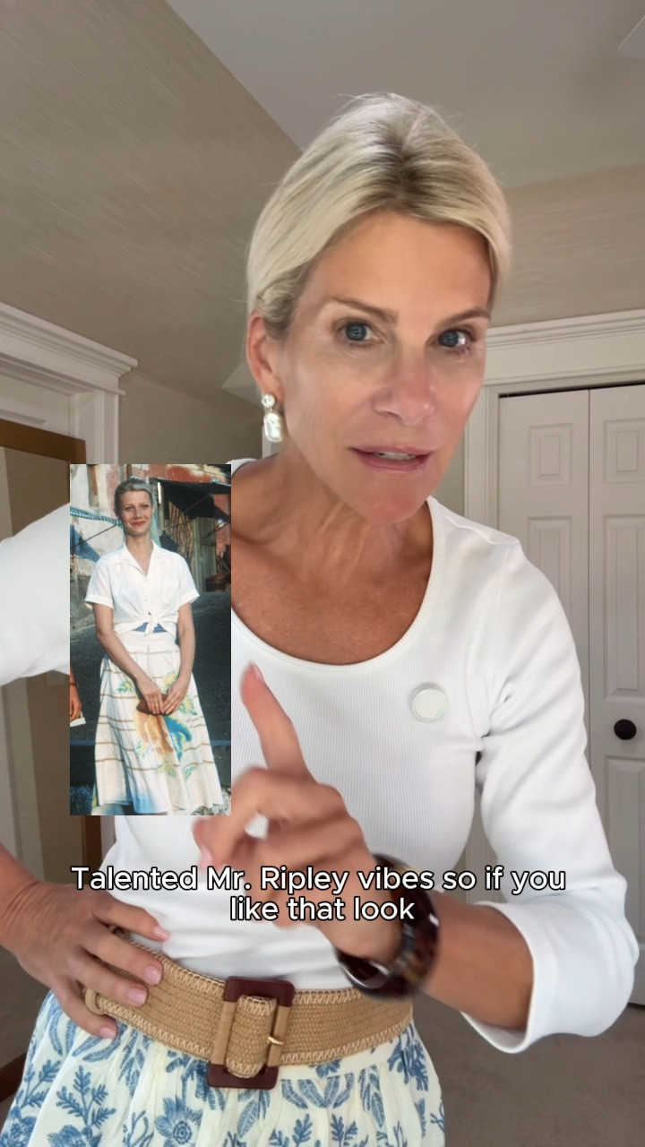 This dress immediately gave me Gwyneth Paltrow in The Talented Mr. Ripley vibes, and I’m completely sold. It’s polished, summery, has pockets, and gives that classic European vacation look I love. I’m wearing an XS, now the only question is, belt or no belt?

#LTKootd #LTKgrwm