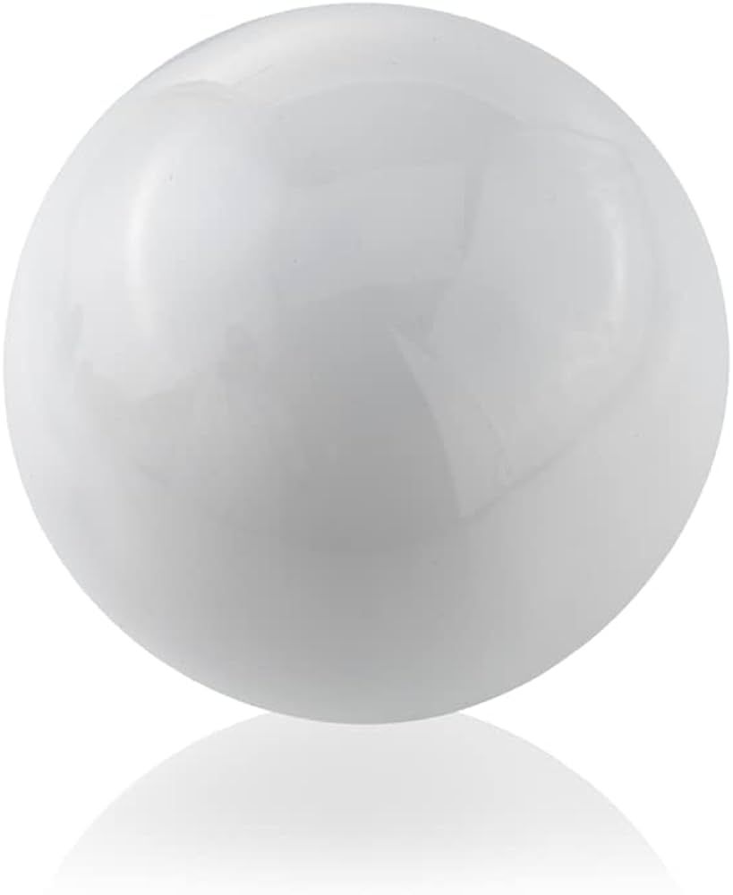 Modern Day Accents 4393 Bola Blanco White Sphere, Aluminum, Filler, Orbs Decorative Balls, Tablet... | Amazon (US)