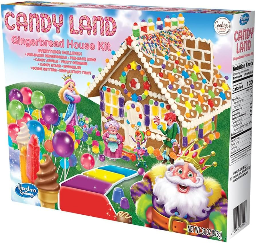 CANDYLAND GINGERBREAD HOUSE KIT | Amazon (US)