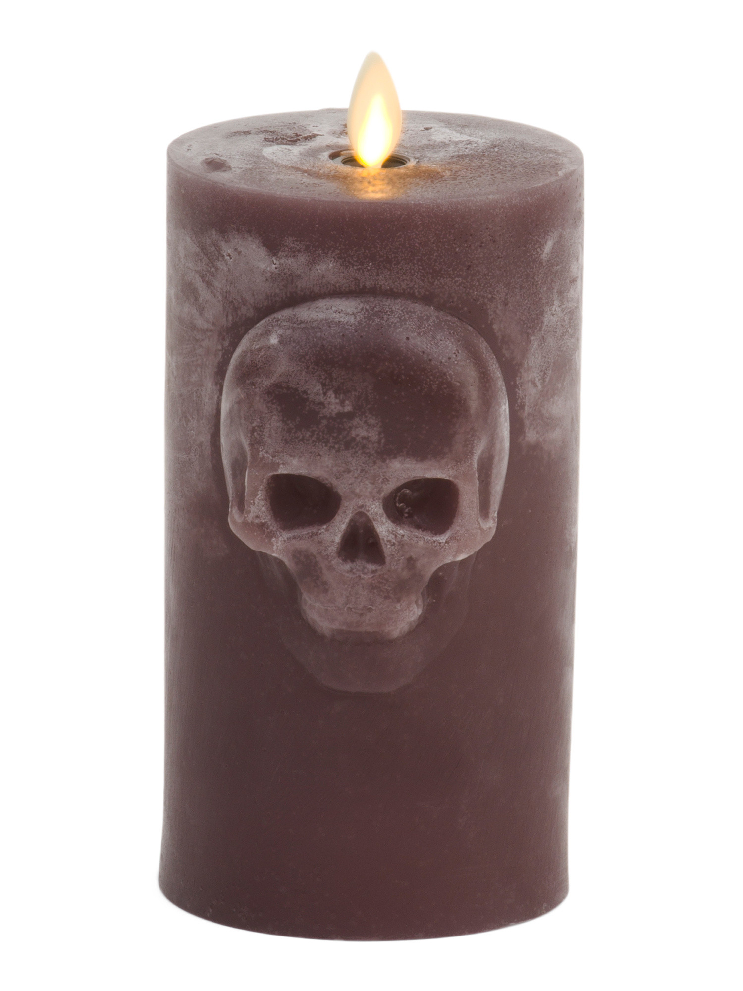 Chalky Skull Pillar Candle | Pillows & Decor | Marshalls | Marshalls