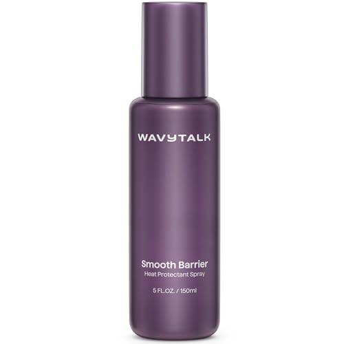 wavytalk Smooth Barrier Heat Protectant Spray for Hair, Thermal Protection Spray for All Hair Tools to Smooth&Hydrate, Up to 450℉ Protection, Damage Repair&Frizz Control, Lightweight Formula, 5 Fl Oz | Amazon (US)