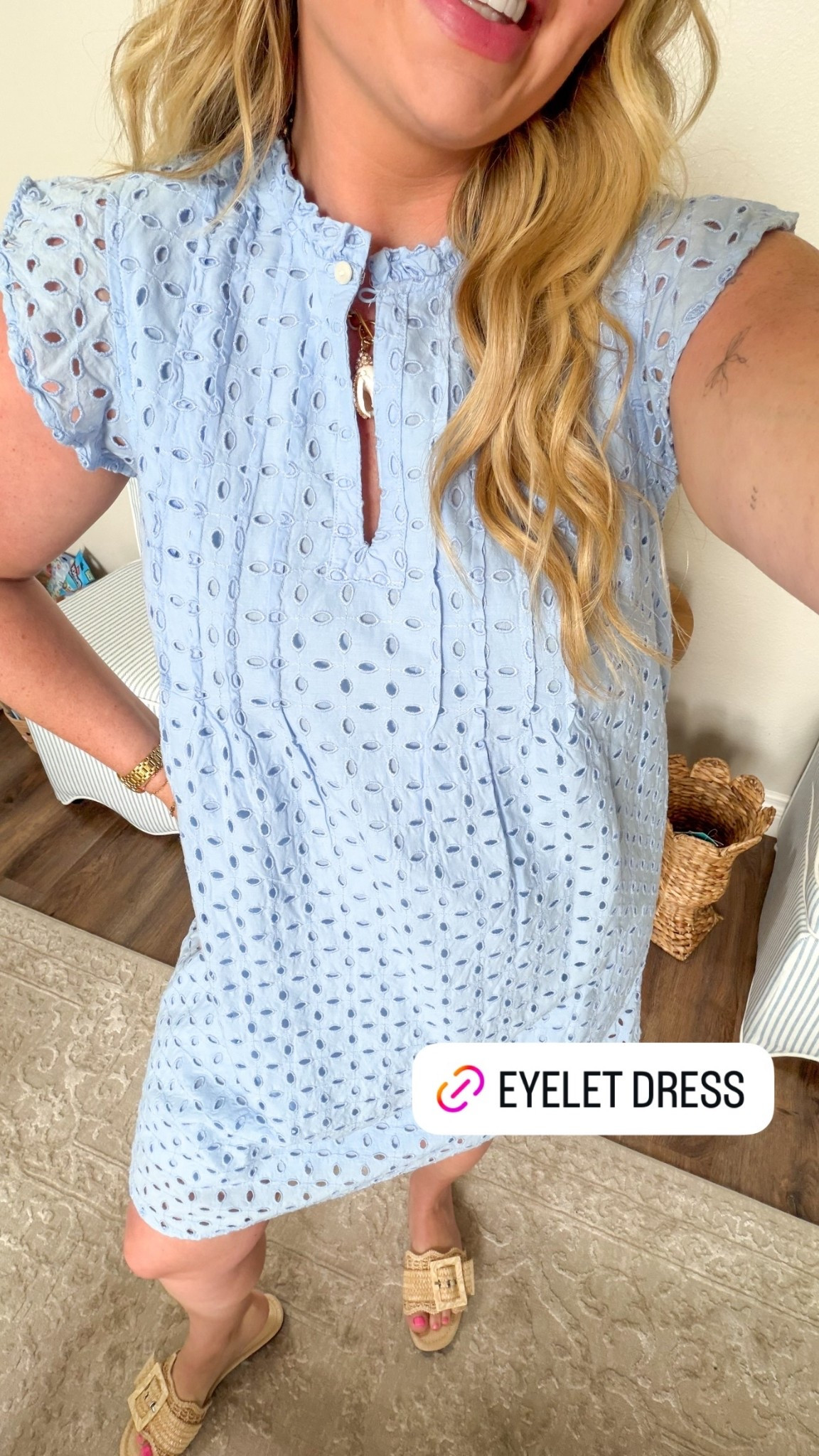 Cutest new eyelet dress!

#LTKSeasonal #LTKMidsize